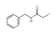 Acetamide,2-iodo-N-(phenylmethyl)- Structure