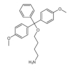 4-[bis(4-methoxyphenyl)-phenylmethoxy]butan-1-amine Structure