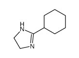 2-cyclohexyl-4,5-dihydro-1H-imidazole结构式