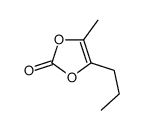 4-methyl-5-propyl-1,3-dioxol-2-one结构式