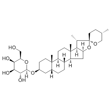 知母皂苷A1结构式