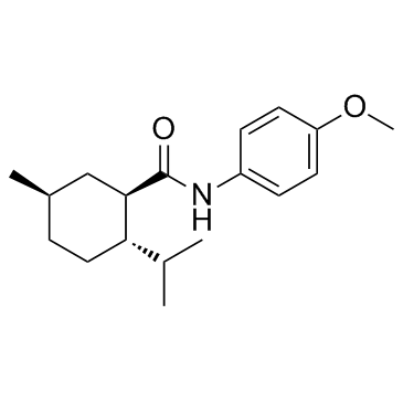 凉味剂WS-12结构式