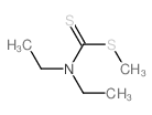 Carbamodithioic acid,N,N-diethyl-, methyl ester picture