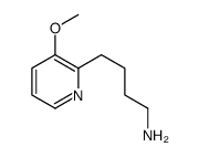 4-(3-methoxypyridin-2-yl)butan-1-amine结构式