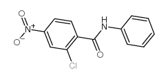 2-氯-4-硝基苯甲酰替苯胺结构式