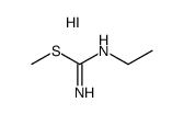 3-ethyl-2-methyl-2-thiopseudourea hydroiodide Structure