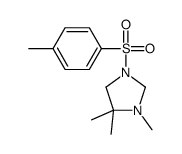 1-(对甲苯磺酰)-3,4,4-三甲基咪唑烷结构式