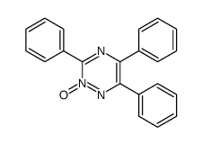 2-oxido-3,5,6-triphenyl-1,2,4-triazin-2-ium结构式