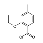 Benzoyl chloride, 2-ethoxy-4-methyl- (9CI) structure