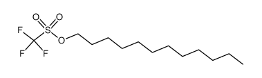 dodec-1-yl trifluoromethanesulfonate结构式