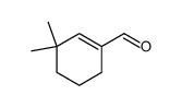 3,3-Dimethylcyclohex-1-ene-1-carbaldehyde结构式