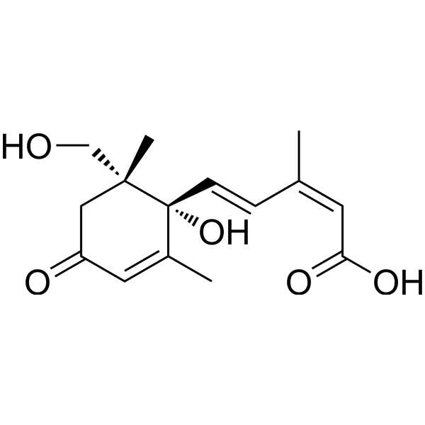 8′-Hydroxy ABA结构式