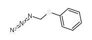 Azidomethyl Phenyl Sulfide Structure