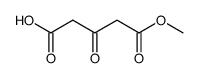 acetone-1,3-dicarboxylic acid mono-methyl ester结构式