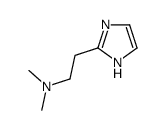 Imidazole,2-[2-(dimethylamino)ethyl]- (8CI) Structure