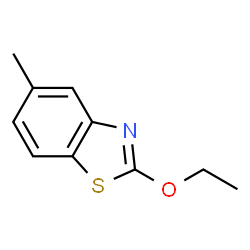 Benzothiazole, 2-ethoxy-5-methyl- (9CI)结构式