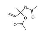 α-methyl-allylidene diacetate Structure