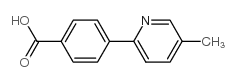4-(5-methylpyridin-2-yl)benzoic acid picture