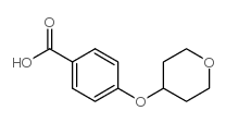4-(4-四氢吡喃氧基)苯甲酸结构式