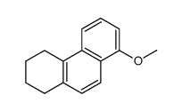 8-methoxy-1,2,3,4-tetrahydrophenanthrene结构式