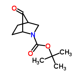 7-氧代-2-氮杂双环[2.2.1]庚烷-2-羧酸叔丁酯结构式