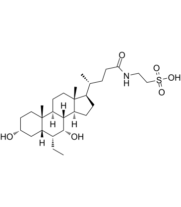 Tauro-Obeticholic acid Structure