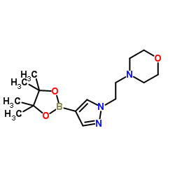 1-(2-吗啉乙基)-1H-吡唑-4-硼酸频那醇酯图片