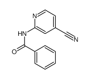 Benzamide, N-(4-cyano-2-pyridinyl)结构式