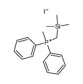 methyldiphenyl((trimethylsilyl)methyl)phosphonium iodide结构式