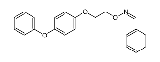 N-[2-(4-phenoxyphenoxy)ethoxy]-1-phenylmethanimine结构式