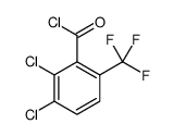 2,3-DICHLORO-6-(TRIFLUOROMETHYL)BENZOYL CHLORIDE Structure