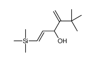 5,5-dimethyl-4-methylidene-1-trimethylsilylhex-1-en-3-ol结构式