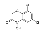 6,8-dichloro-4-hydroxy-1,4-benzoxazin-3-one Structure