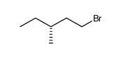 (R)-(-)-3-methylpentyl-bromide Structure