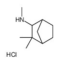 N,3,3-trimethylbicyclo[2.2.1]heptan-2-amine,hydrochloride结构式