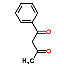 1-苯基-1,3-丁二酮结构式