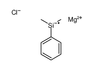 magnesium,dimethyl(phenyl)silanide,chloride Structure