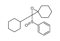 2-(benzenesulfinyl)-2-cyclohexyl-1-oxaspiro[2.5]octane Structure