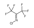 N-chloro-1,1,1,3,3,3-hexafluoropropan-2-imine结构式