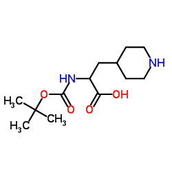 2-(Boc-amino)-3-(piperidin-4-yl)-propionic acid picture