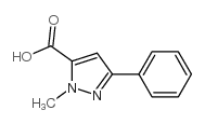1-甲基-3-苯基-1H-吡唑-5-羧酸图片