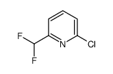 2-氯-6-(二氟甲基)吡啶结构式