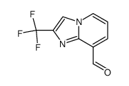 IMidazo[1,2-a]pyridine-8-carboxaldehyde, 2-(trifluoromethyl)- Structure