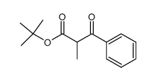 tert-butyl 2-benzoylpropionate Structure