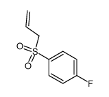 1-(allylsulfonyl)-4-fluorobenzene结构式