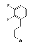 1-(3-溴丙基)-2,3-二氟苯结构式