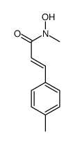 N-hydroxy-N-methyl-3-(4-methylphenyl)prop-2-enamide结构式