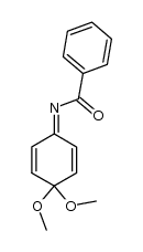 N-(4,4-dimethoxycyclohexa-2,5-dien-1-ylidene)benzamide Structure