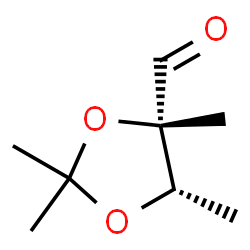 1,3-Dioxolane-4-carboxaldehyde, 2,2,4,5-tetramethyl-, cis- (9CI)结构式