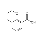 2-isopropoxy-3-methyl-benzoic acid Structure